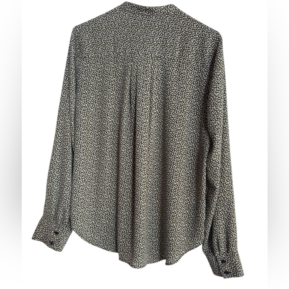 Ann Taylor Multicolor Patterned Blouse - Euc - image 2